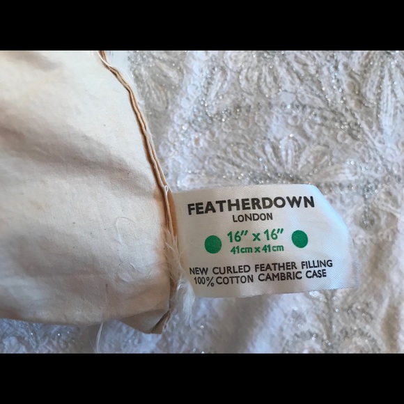 Accents Silk Throw Pillows From Singapore Down Inserts Poshmark